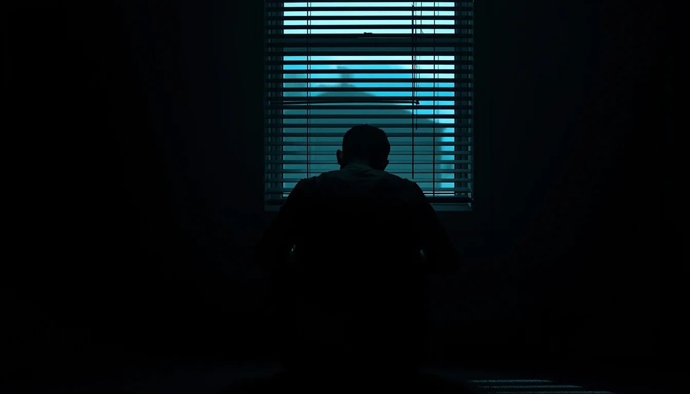 Person struggling with addiction